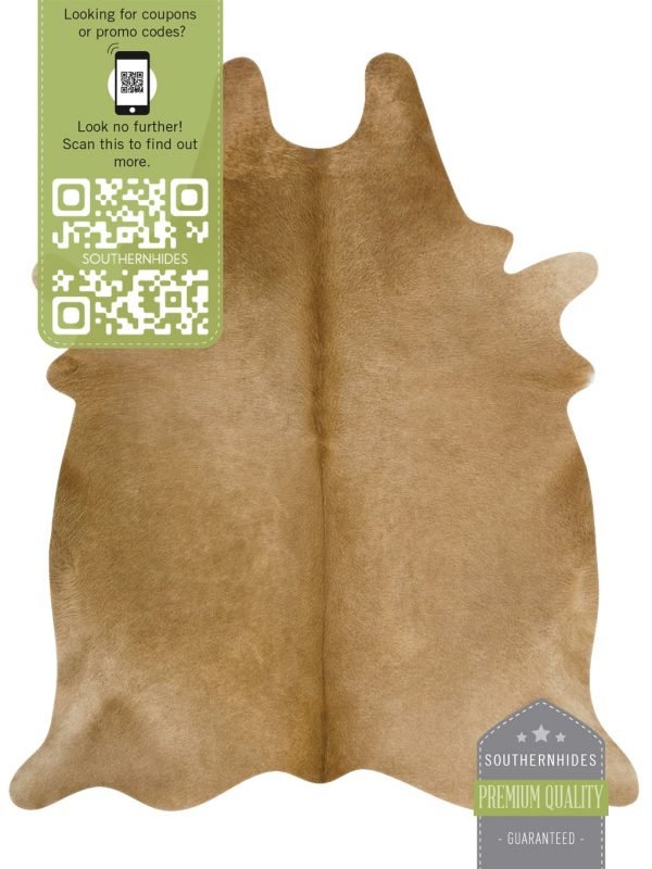 Beige Cowhide Rug Tan Leather Hide Rug Southern Hides