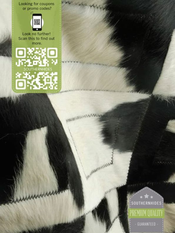 Holstein Print Cowhide Rug
