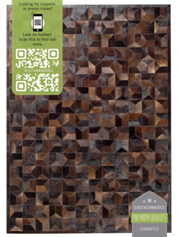 Chocolate Brown Cowhide Rug