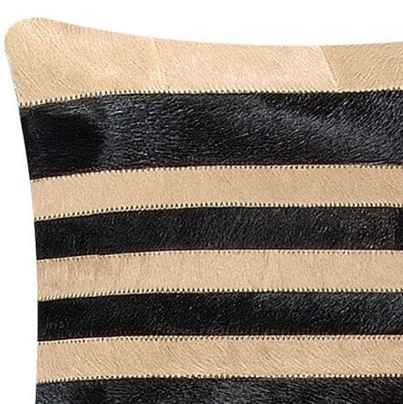 Striped Cowhide Pillows