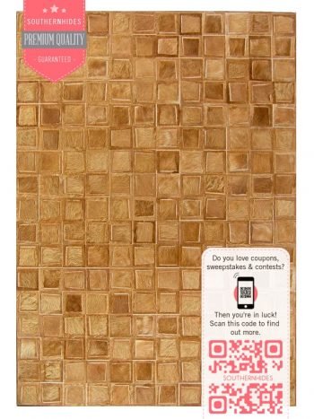 Textured Cowhide Rug - A Layer of Texture