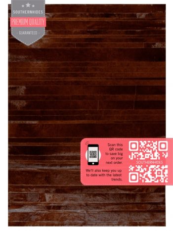 Thin Stripe Cowhide Rug