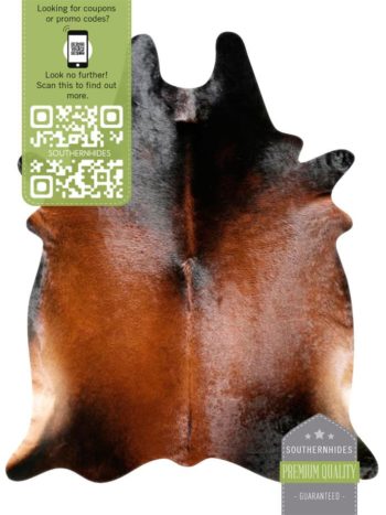Tricolor Cowhide Rug
